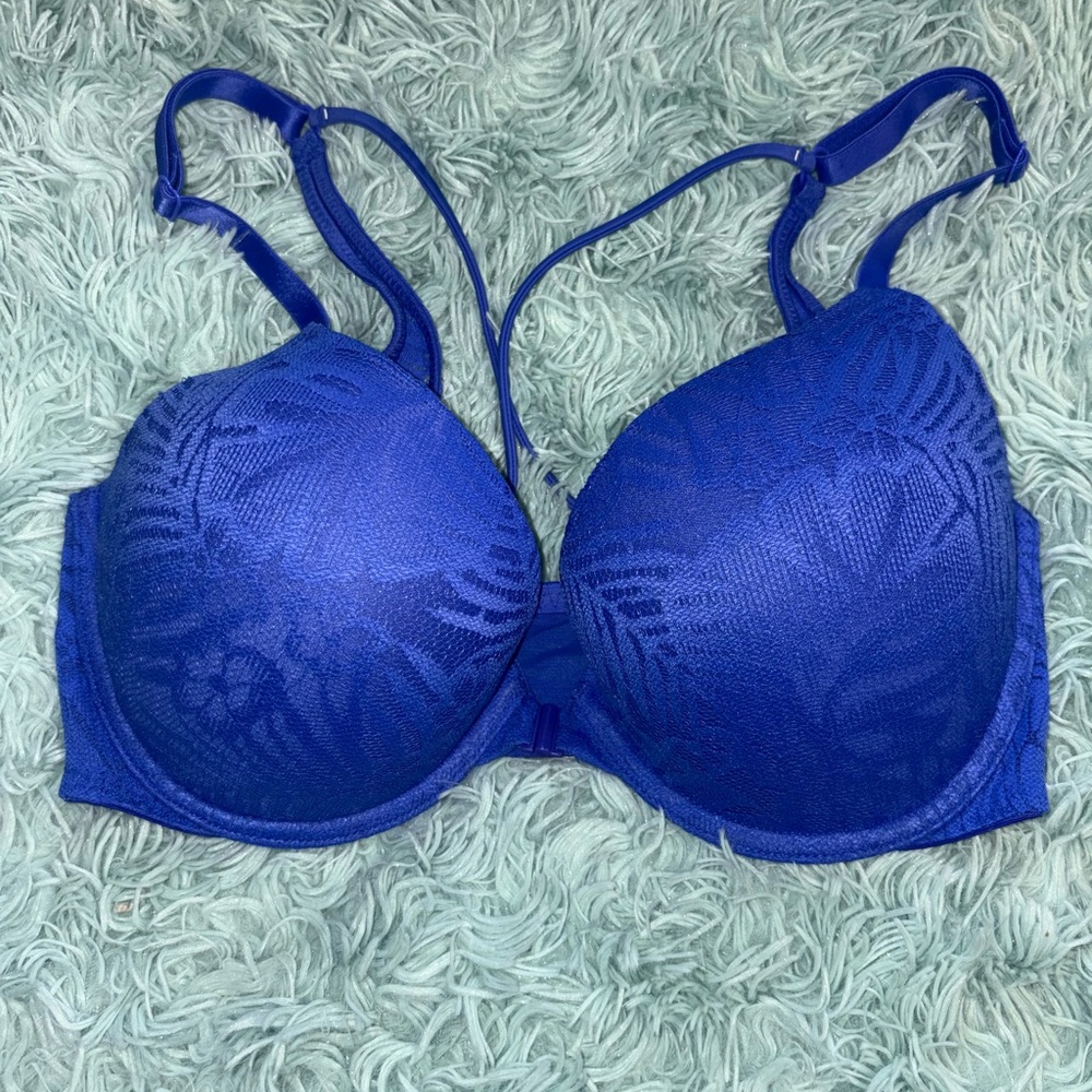 PINK Victoria's Secret Vibrant Blue Bra